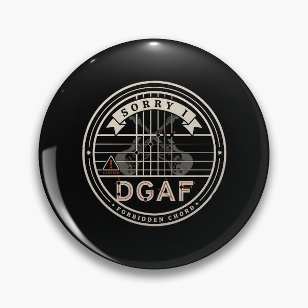 Item preview, Sorry I DGAF Guitar Shirt Funny Sarcastic Guitar  designed and sold by Redgiant87x.
