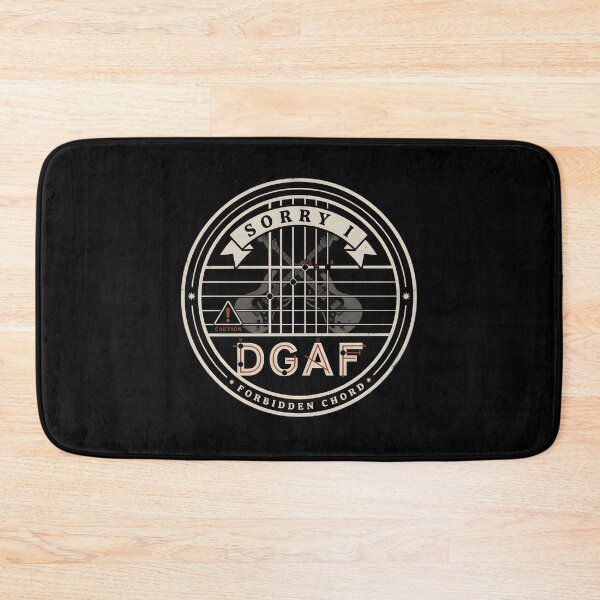 Item preview, Sorry I DGAF Guitar Shirt Funny Sarcastic Guitar  designed and sold by Redgiant87x.