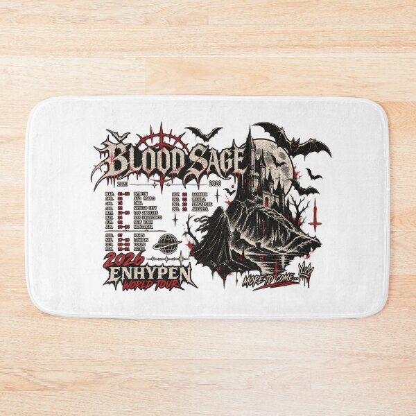 Item preview, Enhypen World Tour 2026, Blood Saga designed and sold by CirceRavens.