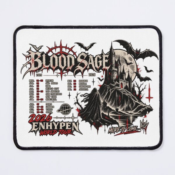 Item preview, Enhypen World Tour 2026, Blood Saga designed and sold by CirceRavens.