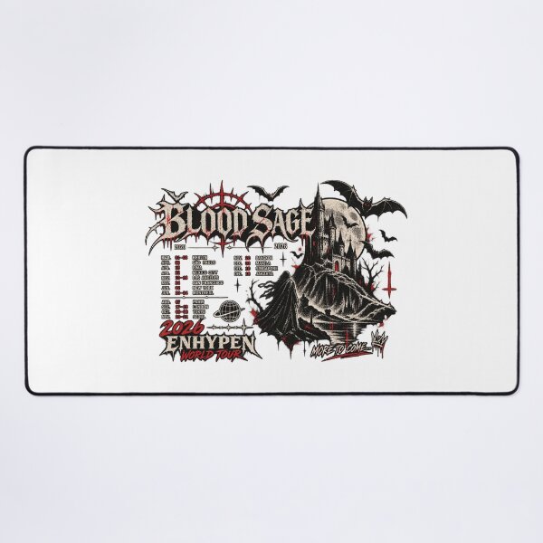 Item preview, Enhypen World Tour 2026, Blood Saga designed and sold by CirceRavens.