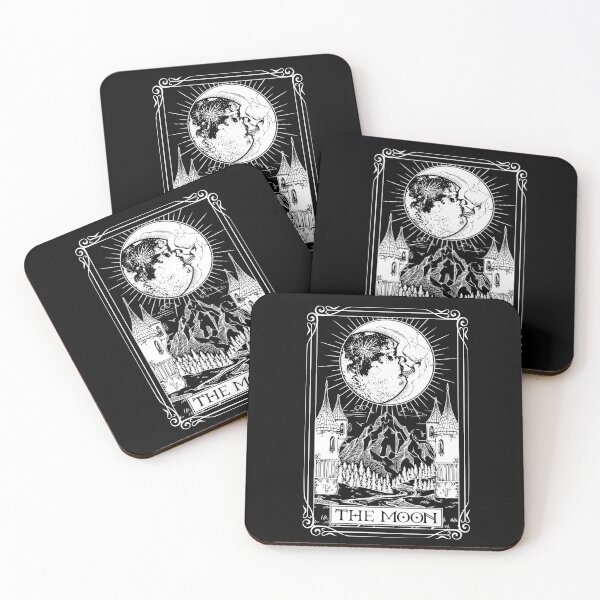 Item preview, Skull Moon Tarot Card designed and sold by RavenWake.