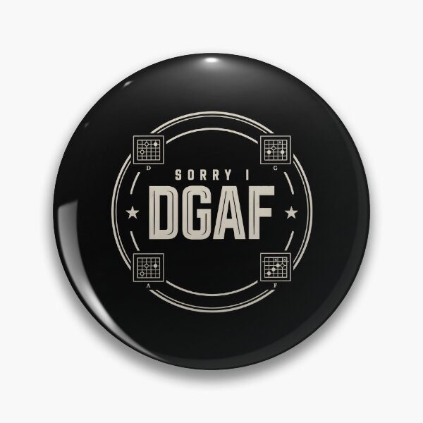Item preview, Sorry I DGAF Guitar Shirt Funny Guitar Player Humor designed and sold by Redgiant87x.
