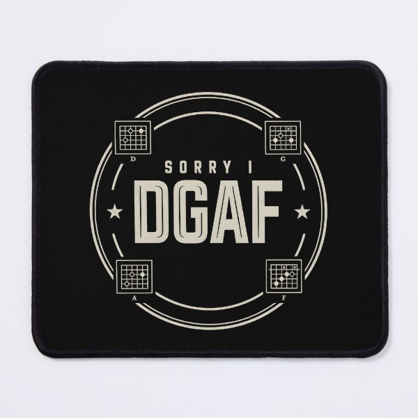 Item preview, Sorry I DGAF Guitar Shirt Funny Guitar Player Humor designed and sold by Redgiant87x.