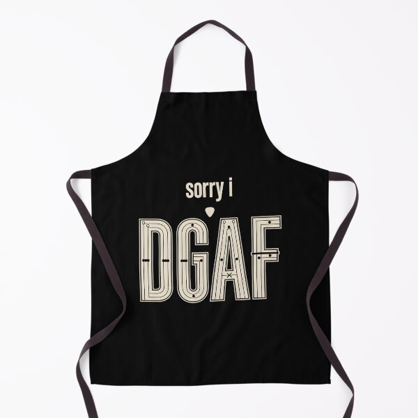 Item preview, Sorry I DGAF Guitar Shirt Sarcastic Musician designed and sold by Redgiant87x.