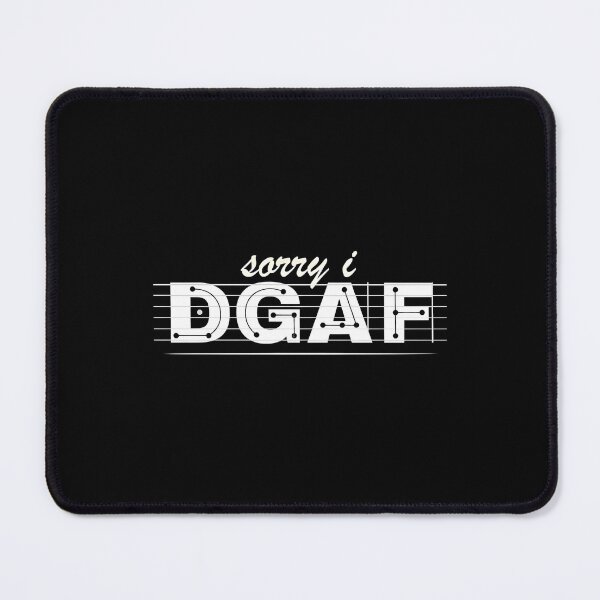 Item preview, Sorry I DGAF Guitar Shirt Funny Musician Guitar Humor designed and sold by Redgiant87x.
