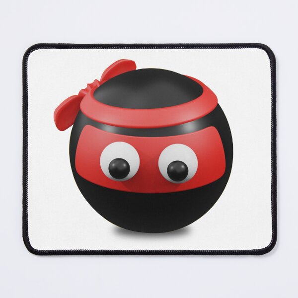 Item preview, 3D Chibi Ninja Sphere Mascot Cute Cartoon Gaming Illustration designed and sold by OutlawsDesign26.
