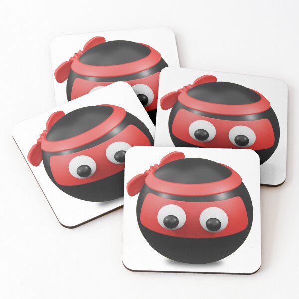 Item preview, 3D Chibi Ninja Sphere Mascot Cute Cartoon Gaming Illustration designed and sold by OutlawsDesign26.