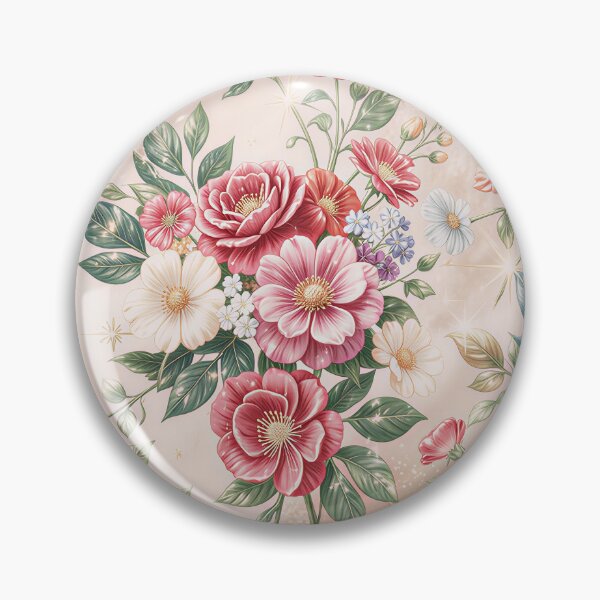 Item preview, Vibrant Floral Modern Glossy Luxury Collection designed and sold by TrendyDesigne412.