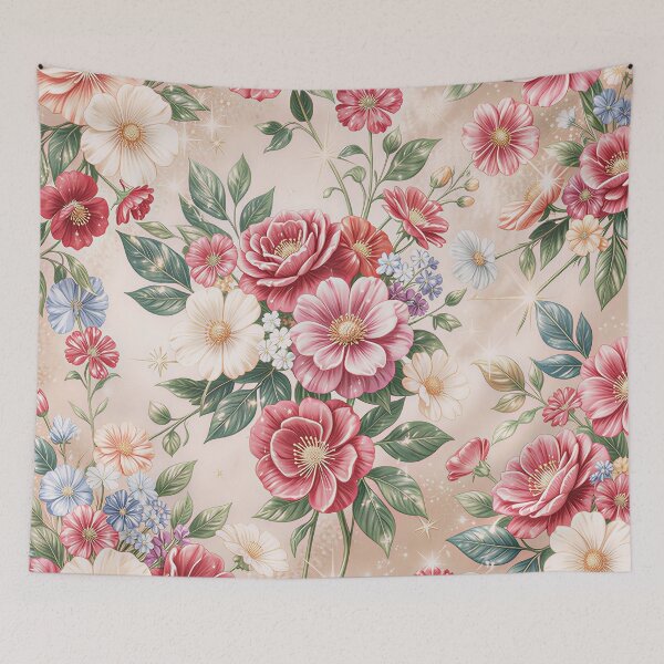 Item preview, Vibrant Floral Modern Glossy Luxury Collection designed and sold by TrendyDesigne412.