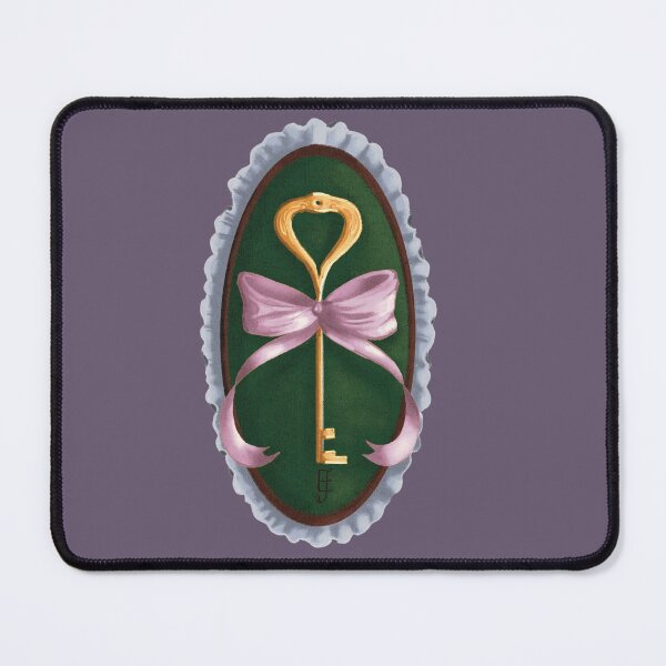 Item preview, Cottagecore, Croquette Key on Green Velvet designed and sold by ArtistEmFae.