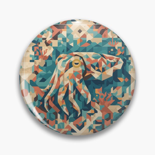 Item preview, Geometric Marine Cuttlefish designed and sold by KeremYurtseven.