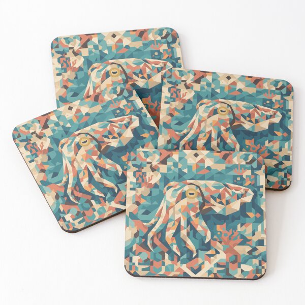 Item preview, Geometric Marine Cuttlefish designed and sold by KeremYurtseven.