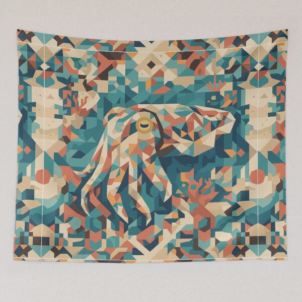 Item preview, Geometric Marine Cuttlefish designed and sold by KeremYurtseven.