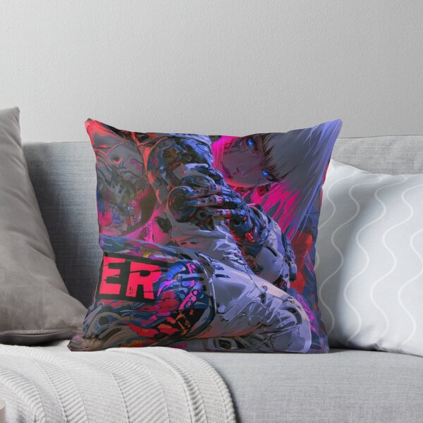 Item preview, Netrunner - Cyberpunk Sci Fi Anime art designed and sold by Delerat7.