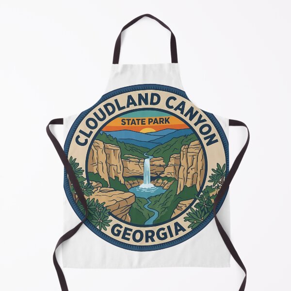Item preview, Cloudland Canyon State Park Georgia Poster designed and sold by DetourDgn.