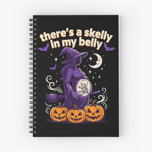 Item preview, There's a Skelly in My Belly Halloween Baby Reveal designed and sold by Redgiant87x.