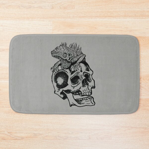 Item preview, Dark Reptile Gothic Art |  Lizard Skull  designed and sold by Half Mess.
