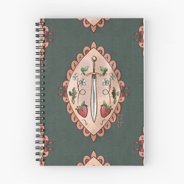 Item preview, Croquette Strawberry Sword in Jewel Tones designed and sold by ArtistEmFae.