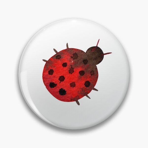 Item preview, Watercolor Red Ladybug Illustration designed and sold by White Rabbit Design .