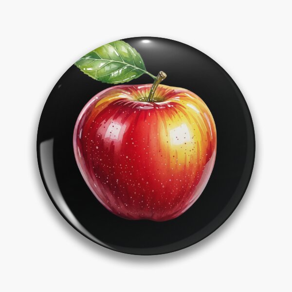 Artikelvorschau, Frischer, saftiger roter Apfel entworfen und verkauft von SmallDart Creations.