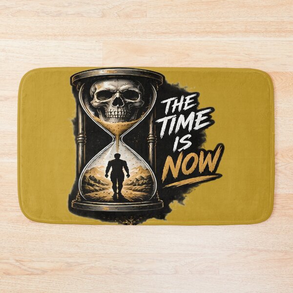 Item preview, The Time Is Now Skull Hourglass Art designed and sold by FABIOLA1970.