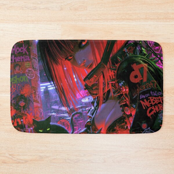Item preview, Cyberpunk DJ - Cyberpunk Sci Fi Anime art designed and sold by Delerat7.