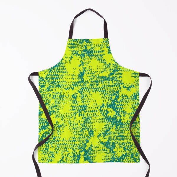 Item preview, Modern Distressed Python Print Pattern | Chartreuse & Teal designed and sold by Frohyou.