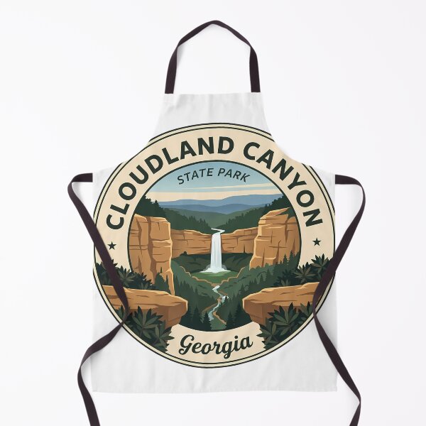 Item preview, Cloudland Canyon State Park Georgia Emblem designed and sold by DetourDgn.
