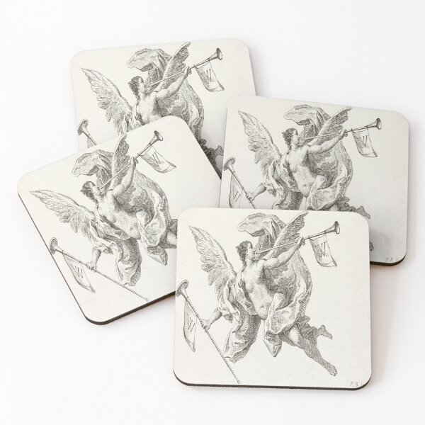 Item preview, Vintage Angels with Trumpets Engraving designed and sold by historicalpicss.