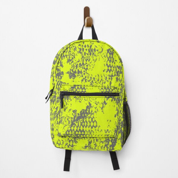 Item preview, Modern Distressed Python Print Pattern | Chartreuse & Gray designed and sold by Frohyou.