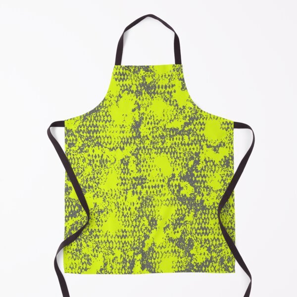 Item preview, Modern Distressed Python Print Pattern | Chartreuse & Gray designed and sold by Frohyou.