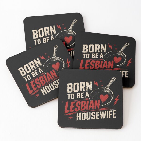 Item preview, Born To Be A Lesbian Housewife Queer Pride Woman Partner designed and sold by SkeletonsDanger.