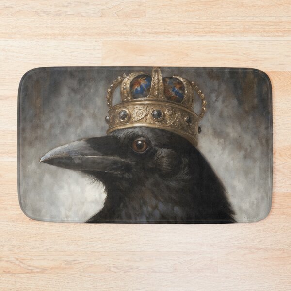 Item preview, The Raven King in Golden Crown designed and sold by DarkHolyQueen.
