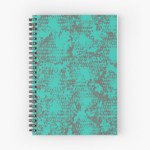 Item preview, Modern Distressed Python Print Pattern | Teal & Gray designed and sold by Frohyou.