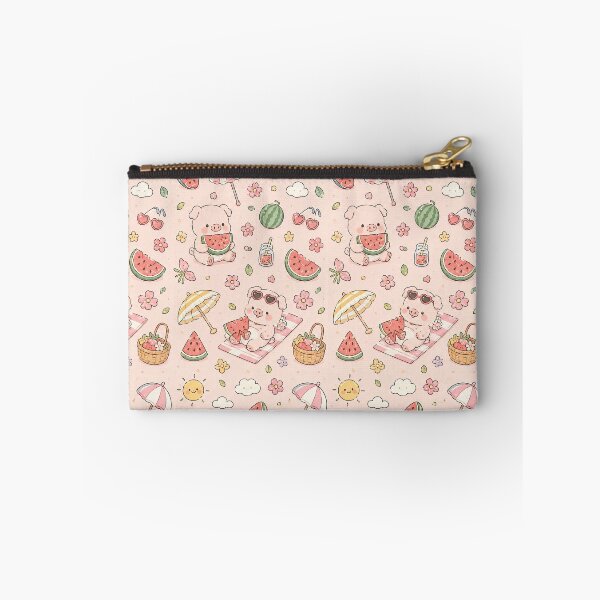 Item preview, Piggy Watermelon Summer Pattern designed and sold by Soft Berry Studio.