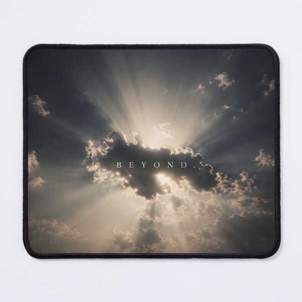 Item preview, Beyond Sun Ray Dark Storm Clouds Art Print designed and sold by HamieStudio.