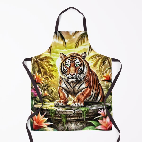Item preview, Jungle tiger poster designed and sold by The Empire Of Digital Art..