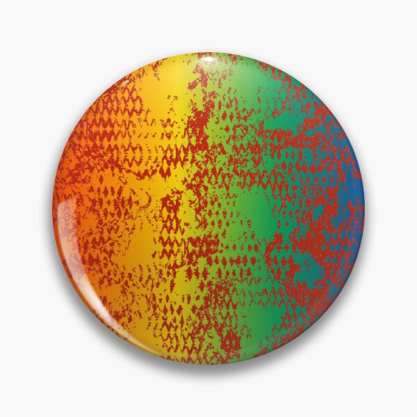Artikelvorschau, Modernes, im Used-Look gehaltenes Python-Printmuster | Regenbogen & Rot entworfen und verkauft von Frohyou.
