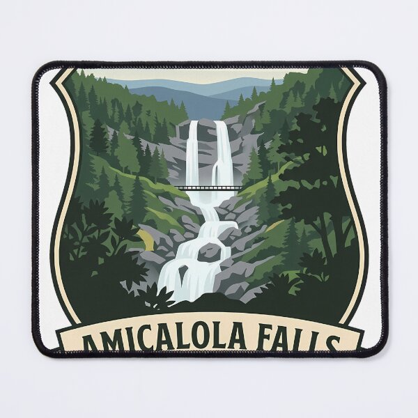 Item preview, Amicalola Falls State Park Georgia Sticker designed and sold by DetourDgn.