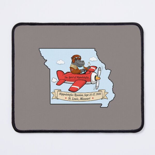 Item preview, Hippo Pilot flying old propeller plane designed and sold by Hippogal.