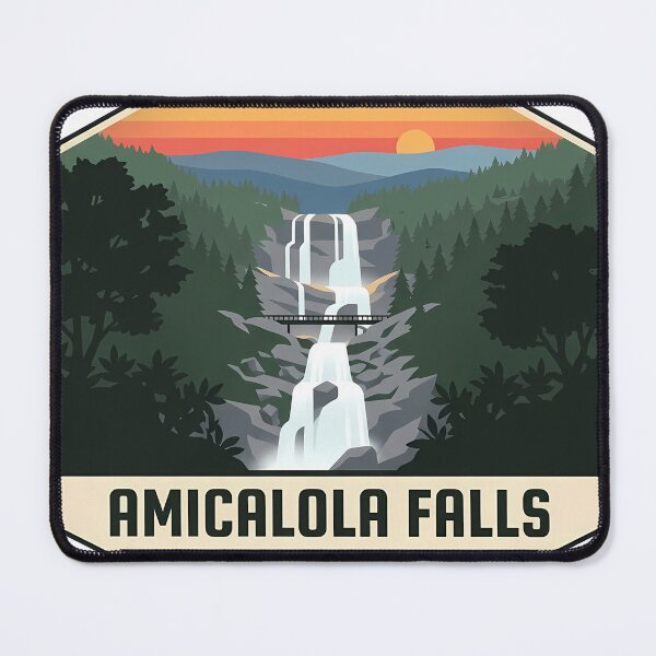 Item preview, Amicalola Falls State Park Georgia Print designed and sold by DetourDgn.