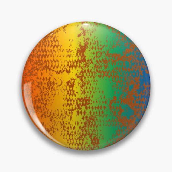 Artikelvorschau, Modernes, im Used-Look gehaltenes Python-Printmuster | Regenbogen & Orange entworfen und verkauft von Frohyou.