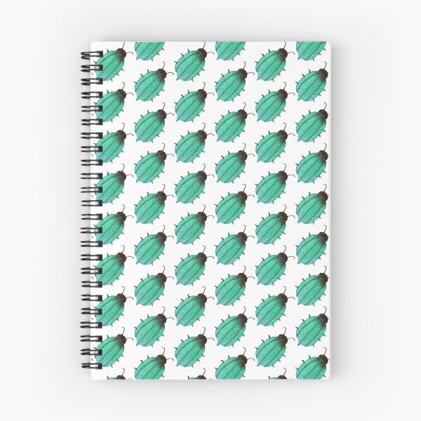 Item preview, Watercolor Green Beetle Illustration designed and sold by White Rabbit Design .