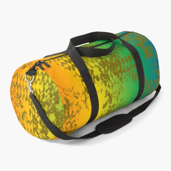 Item preview, Modern Distressed Python Print Pattern | Rainbow & Yellow designed and sold by Frohyou.