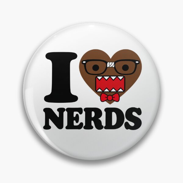 Item preview, Domo "I Heart Nerds"  designed and sold by cinlali.