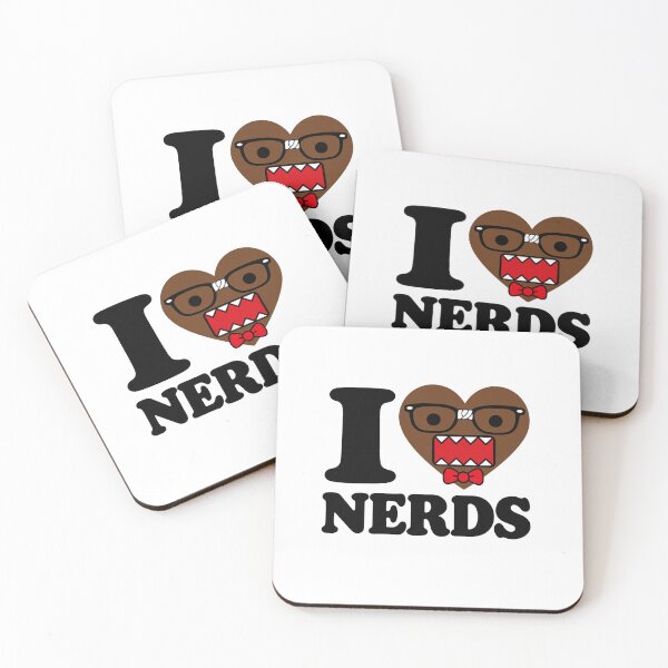 Item preview, Domo "I Heart Nerds"  designed and sold by cinlali.
