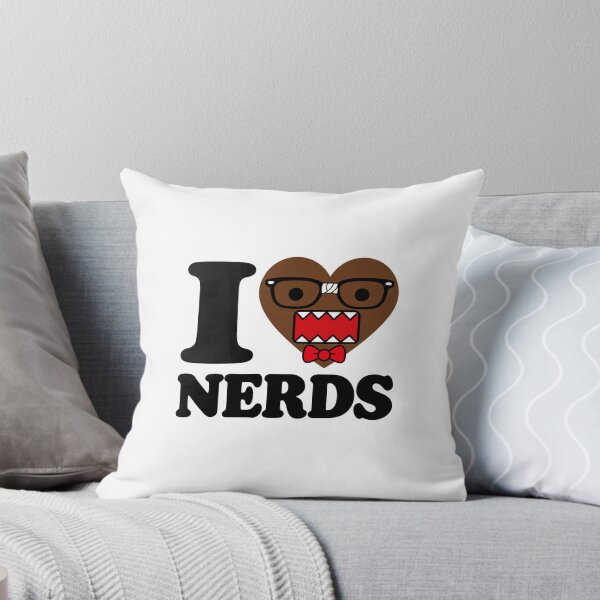Item preview, Domo "I Heart Nerds"  designed and sold by cinlali.