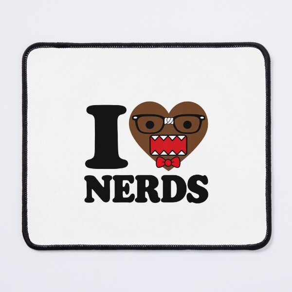 Item preview, Domo "I Heart Nerds" designed and sold by cinlali.