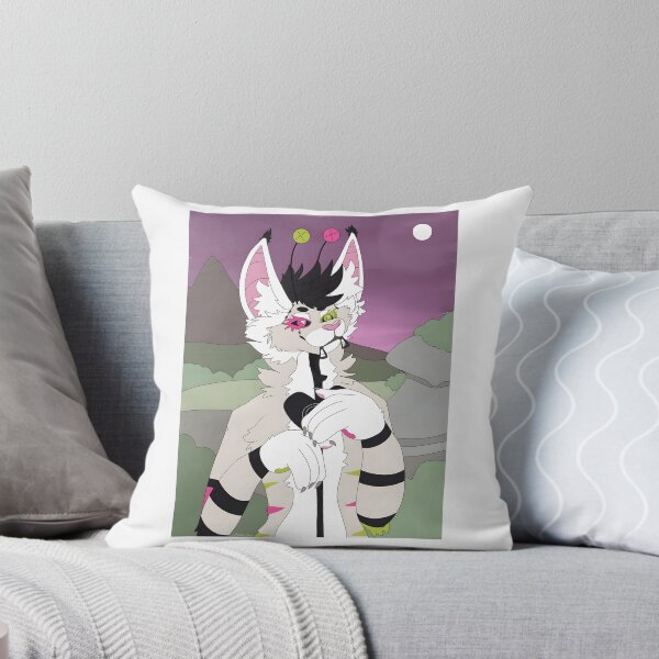 Item preview, Feline Anthro Character with Button Antennae at Twilight designed and sold by Catsi-Nook-Art.